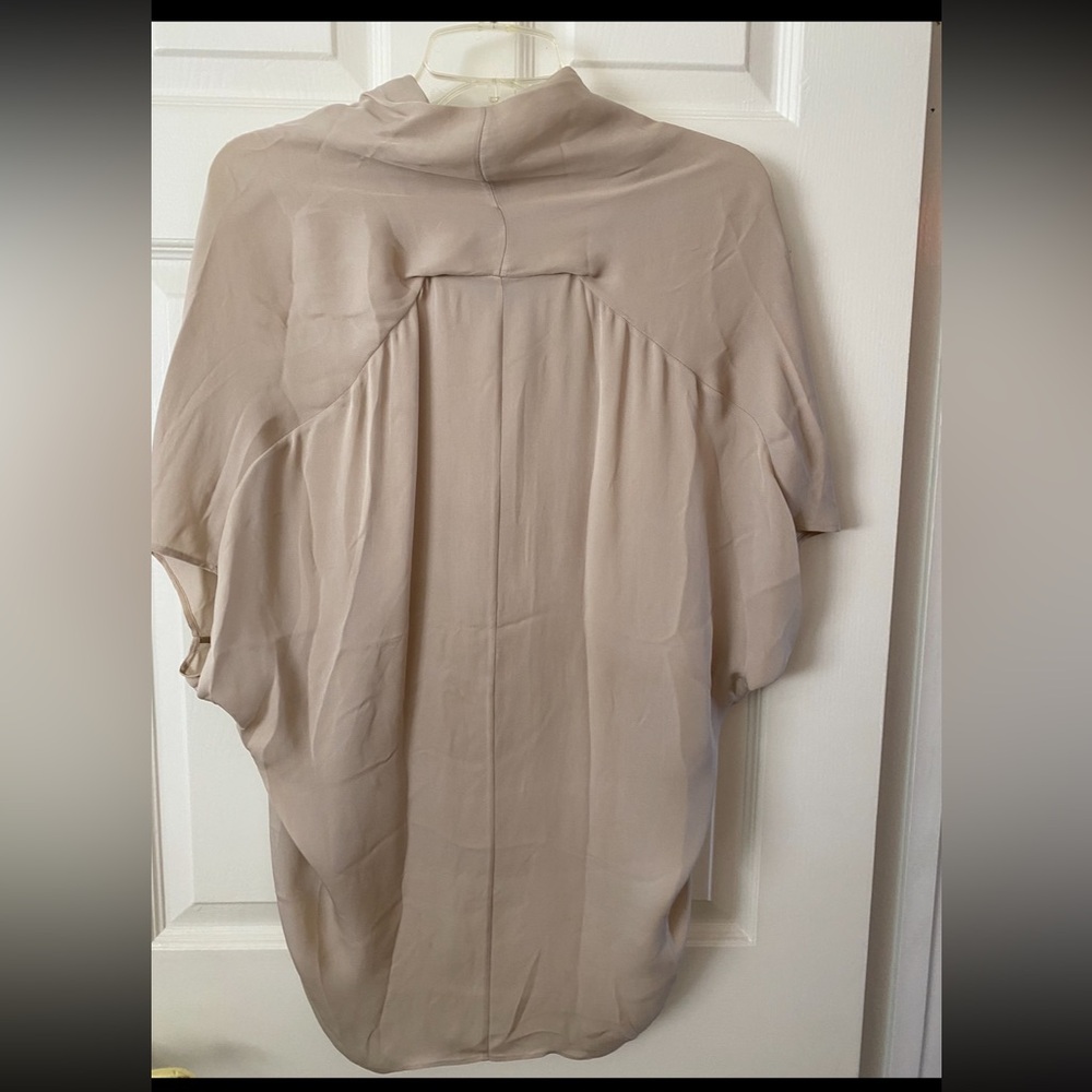 Vince Silk Blouse Cream Size S - Picture 2 of 8